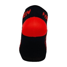 HAVEN Kolarskie skarpetki do kostki - SNAKE SILVER NEO 2PAK - czarny/czerwony