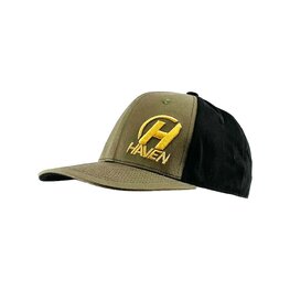 HAVEN Czapka kolarska - FULLFIT - zielony/czarny