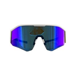 HAVEN Okulary kolarskie - HAVEN CONFIG - biały/niebieski