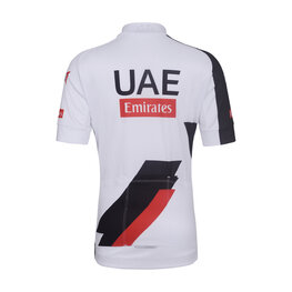 BONAVELO Koszulka kolarska z krótkim rękawem - UAE 2026 - biały/czarny/czerwony