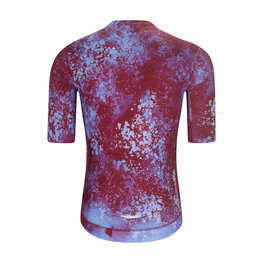 HOLOKOLO Koszulka kolarska z krótkim rękawem - RUSTLE - bordowy