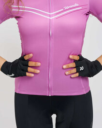 RIVANELLE Kolarskie rękawiczki z krótkimi palcami - ELEGANCE TOUCH - czarny