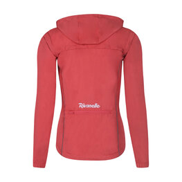 RIVANELLE Kolarska wodoodporna kurtka - WIND/RAIN - czerwony