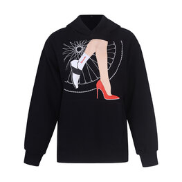 RIVANELLE Bluza - LADY RULES - czarny/kolorowy