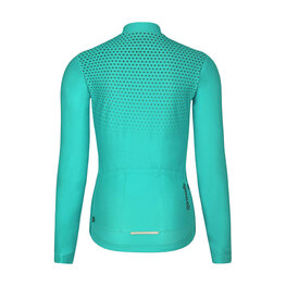RIVANELLE Zimowa koszulka kolarska z długim rękawem - STARLIGHT WINTER  - turkusowy