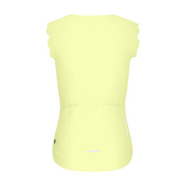 RIVANELLE Koszulka kolarska bez rękawów - SCALLESSA - żółty