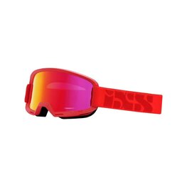 IXS Okulary kolarskie - HACK GOGGLE - czerwony