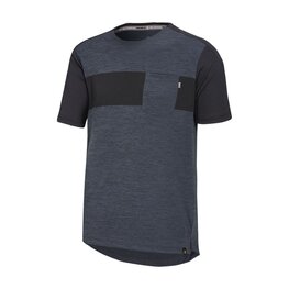 IXS Koszulka kolarska z krótkim rękawem - KIDS FLOW X - czarny