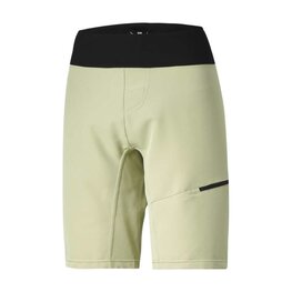 IXS Krótkie spodnie kolarskie bez szelek - CARVE 1.0 W - żółty
