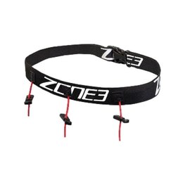 ZONE3 pasek - KID'S RACE BELT  - czarny