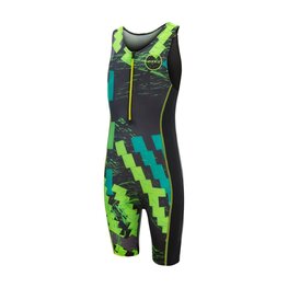 ZONE3 Kombinezon kolarski - ADVENTURE TRISUIT - czarny
