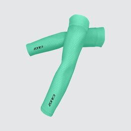 ZONE3 Kolarskie ochraniacze na ręce - AQUAFLO PLUS - jasnozielony