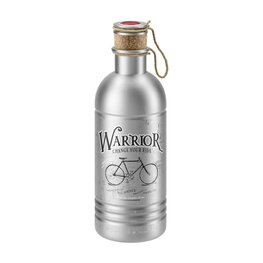 ELITE Bidon kolarski - VINTAGE ALU 600 - srebrny