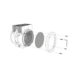 ELITE filtr węglowy - ARIA - czarny