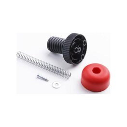 ELITE część zapasowa - FLEX FEET - czarny/czerwony