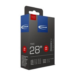 SCHWALBE dętka - SV20 700x18/25C FV 40mm - czarny