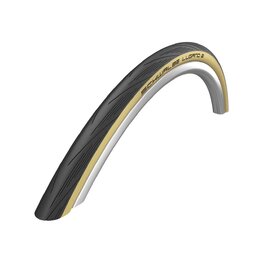 SCHWALBE opona - LUGANO II 700x25C K-GUARD 50EPI - czarny/beżowy