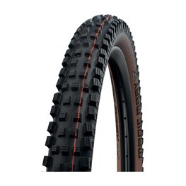 SCHWALBE opona -  MAGIC MARY 27.5x2.40 (62-584) TLE SUPER GRAVITY SOFT - czarny/brązowy