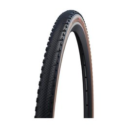 SCHWALBE opona - X-ONE RS (33-622) 28x1.30 700x33C RACE - beżowy/czarny