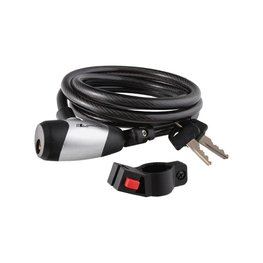 LONGUS zapięcie rowerowe - EXTREME 10/1800mm - czarny