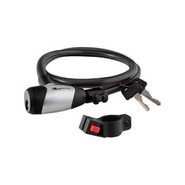 LONGUS zapięcie rowerowe - EXTREME 12/900mm - czarny