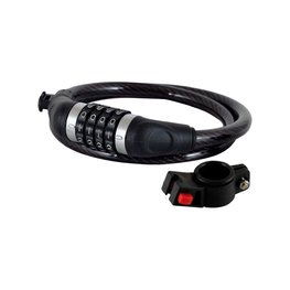 LONGUS zapięcie rowerowe - CODE 12/950mm - czarny