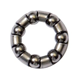 LONGUS łożysko kulkowe - WREATH 3/16"x7 - srebrny