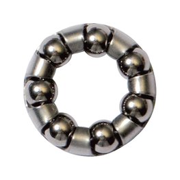 LONGUS łożysko kulkowe - WREATH 1/4"x7 - srebrny