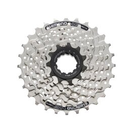 SHIMANO kaseta - CASSETTE HG41 7 11-28 - srebrny/czarny