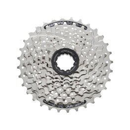 SHIMANO kaseta - CASSETTE HG41 8 11-30 - srebrny