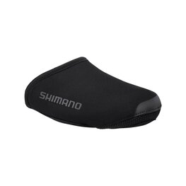 SHIMANO Kolarskie ochraniacze na buty rowerowe - DUAL SOFTSHELL TOE - czarny