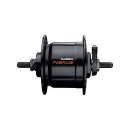 SHIMANO przednia piasta z dynamem - DHC3000 36 - czarny