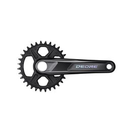 SHIMANO korby i tarcze - DEORE M6100 175mm 32 - czarny