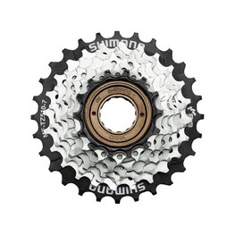 SHIMANO wolnobieg - TZ510 7 - srebrny/czarny