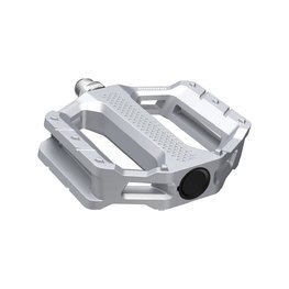 SHIMANO pedały - PEDALS EF206 - srebrny