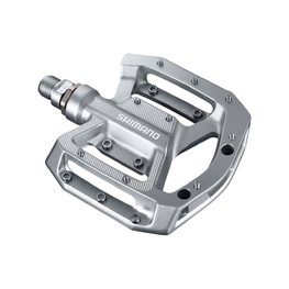SHIMANO pedały - PEDALS GR500 - srebrny