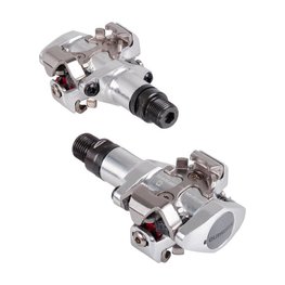 SHIMANO pedały - PEDALS M505 - srebrny