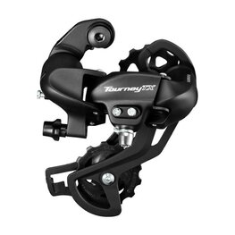 SHIMANO przerzutka - TOURNEY TX800 - czarny