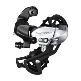 SHIMANO przerzutka - TOURNEY TX800 - srebrny