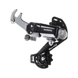 SHIMANO przerzutka - TOURNEY TY200GS HOOK - czarny