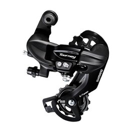 SHIMANO przerzutka - TOURNEY TY300 - czarny