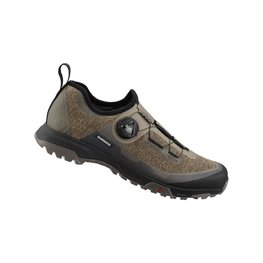 SHIMANO Buty rowerowe - SH-ET701 - brązowy