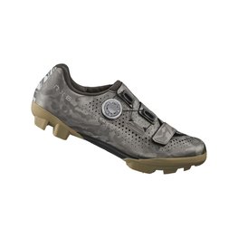 SHIMANO Buty rowerowe - SH-RX600 - brązowy/szary