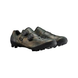 SHIMANO Buty rowerowe - SH-XC903 LTD - brązowy/zielony