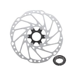 SHIMANO DEORE RT64 203mm - srebrny