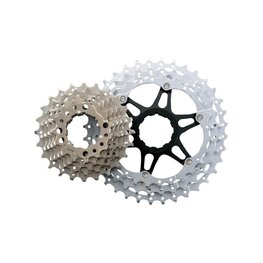 SHIMANO kaseta - CASSETTE HG81 10 11-32 - srebrny