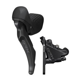 SHIMANO przeniesienie - DUAL CONTROL GRX L 2x12 - czarny