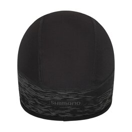 SHIMANO Czapka kolarska - TENDENZA WINDBREAKER SKULL - czarny