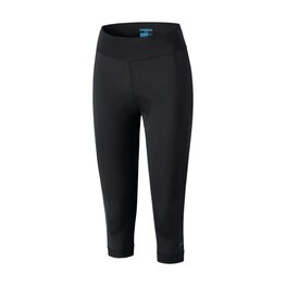 SHIMANO Kolarskie spodnie 3/4 bez szelek - MIZUKI 3/4 - czarny
