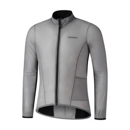 SHIMANO Kolarska kurtka przeciwwiatrowa - BEAUFORT WINDBREAKER LIGHT - szary